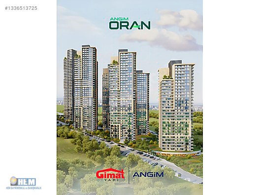 ANGİM ORAN 1+1 SATILIK