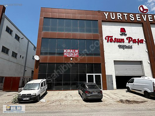 SARAY BİRLİKTE 880m2 KİRALIK (100kw) FABRİKA, DEPO